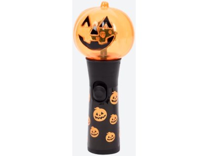 Halloweenská otočná LED lampa