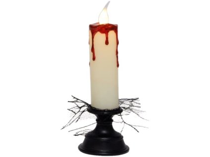 Halloweenska LED sviečka