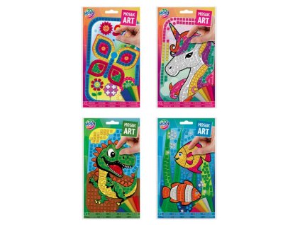 Mozaika MOSAIC ARTso samolepkami A5, 4 druhy