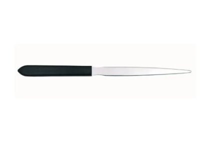 Otvárač listov, čierna plastová rúčka, 21,5 cm, WEDO