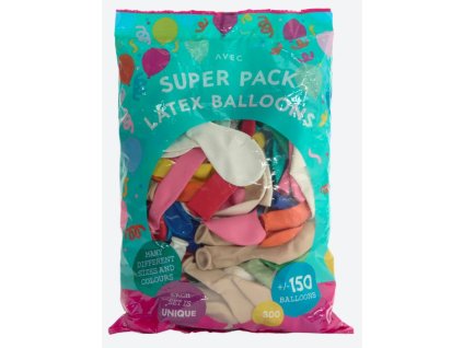 Balóny mix veľkosti/150ks latex