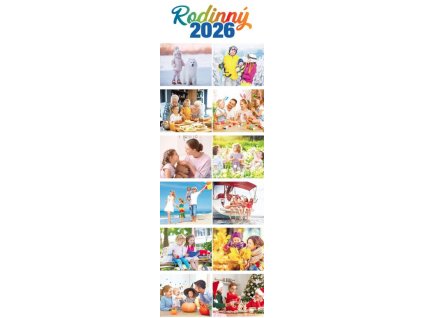 NK-12 Rodinný kalendár 2026 Press