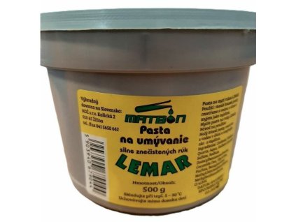 LEMAR/BHP 500g mycia pasta na umývanie rúk SOLVIK