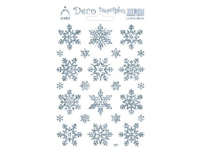 Nálepka holografická vianoce 12x18