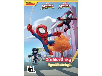 Omaľovánka A5+ Spidey