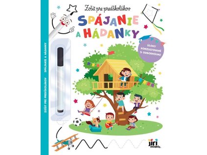 Zošit pre predškolákov Spájanie a hádanky