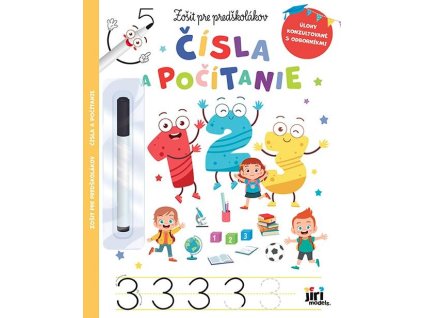 Zošit pre predškolákov Čísla a počítanie