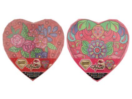 Diamantové maľovanie Srdce 29x29,5 cm CCG