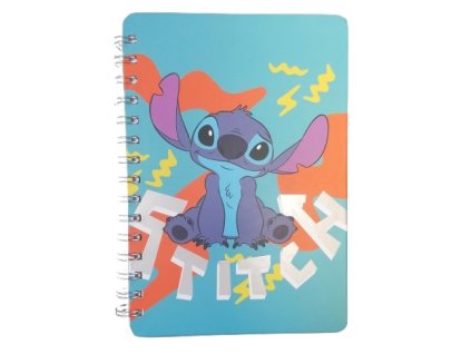 Zápisník A5/80list. 14,5x21cm špirála licencia