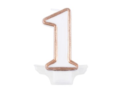 Sviečka 1 Arpex zlatá