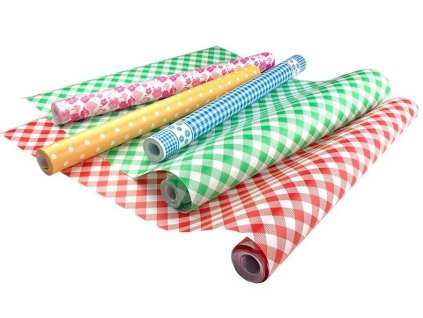 Upratovací papier 0,5x10m Carta mix farebných vzorov