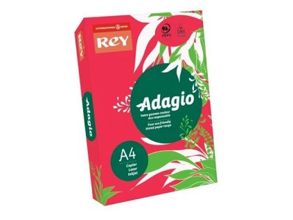 Xerox A4/80g/ 500 ks intenzívny červený Rey Adagio
