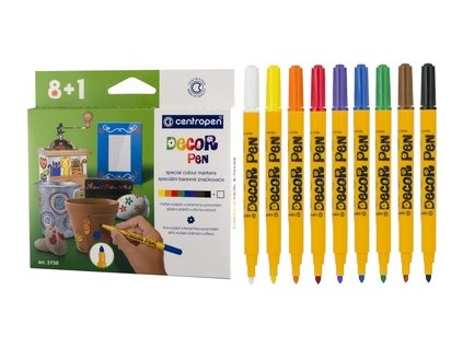 Fixy 2738 8+1 Decor pen Centropen