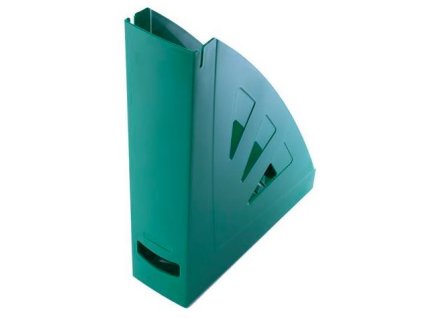 Zakladač, plastový, 75 mm, VICTORIA OFFICE, zelená