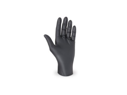 Rukavice nepúdrované S Nitril čierne / 100 ks