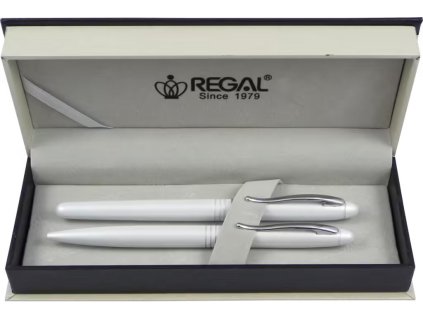 Písacia súprava Regal Alica biela 117407RB