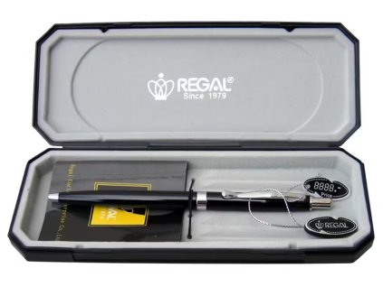 Guľôčkové pero Regal Reef čierne 543200B