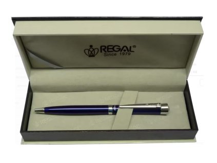 Guľôčkové pero Regal Katherine modrá 97502B