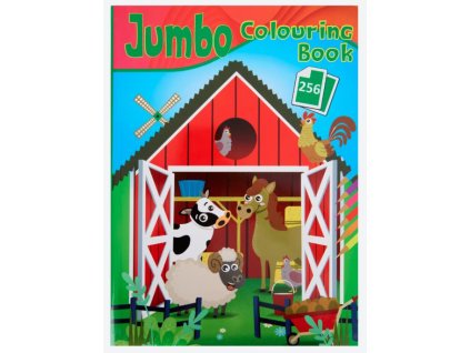 Jumbo omaľovánky 256stran
