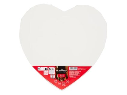 Maliarske plátno Srdce 29cm