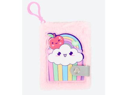 Mini zápisník huňatý 60listov linka