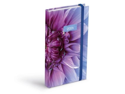 Diár 2026 D802 Lamino 1 s gumou 90x170mm