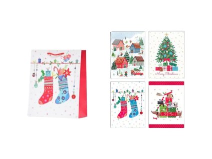 Darčeková taška Vianoce Trblietavá TY-20S M  Canpol