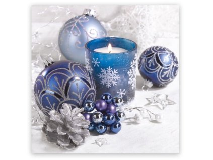 Obrúsky 33x33cm 3-vrst./20ks Vianoce