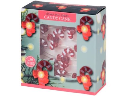 Svetelná reťaz 20 LED vianočné figúrky