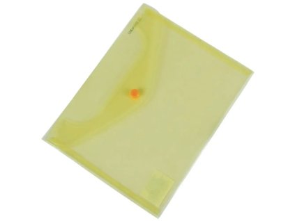 Obálka s gombíkom A5 žltá Donau