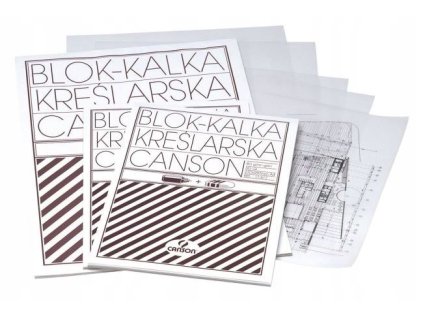 Pauzák A3/20ks 90/95g Canson