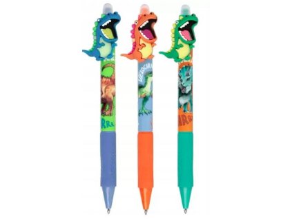 Gumovacie pero 0,7mm DINO T-REX Roarrr