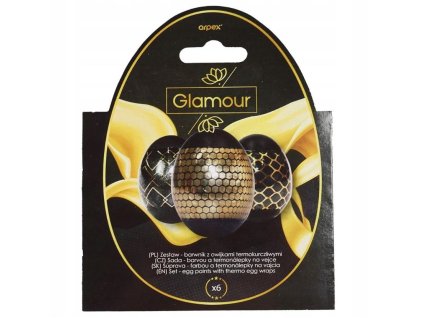 Termonálepky na vajíčka/6ks Glamour