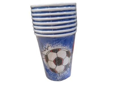 Pohár párty 250ml/8ks Futbal Gool