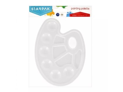 Paletka oválna biela STK 4872