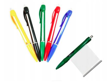 Guľôčkové pero 0,7mm s ťahákom STK