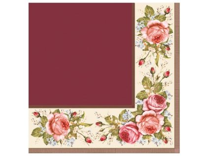 Obrúsky Maki 33x33cm,3vrs.20ks celoročné 005704