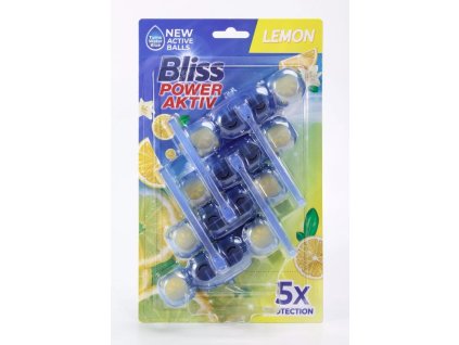 Bliss 4x55g guličky do WC Lemon