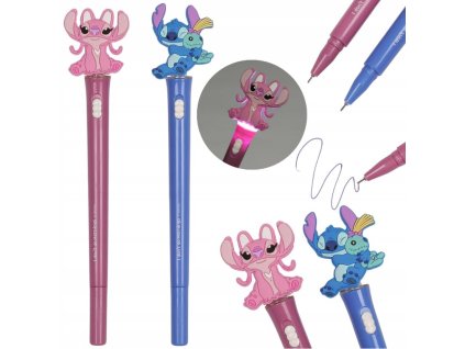 Guľôčkové pero Stitch svietiace