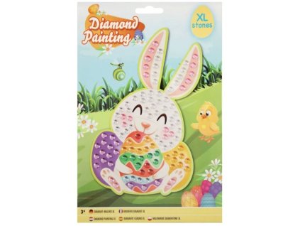 Diamantová mozaika Zajačik  XL stones MOXY