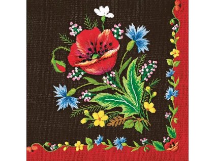 Obrúsky Maki 33x33cm,3vrs.20ks celoročné 056502