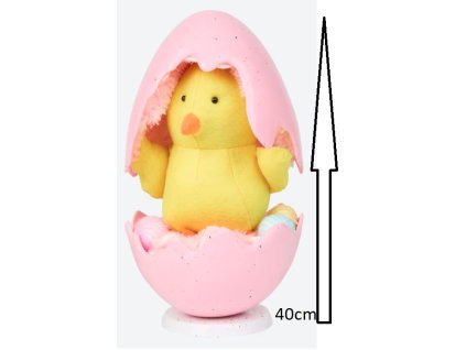 Veľkonočné vajíčko s kuriatkom maxi