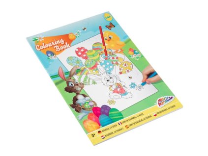 Omaľovánka A4/64strán Veľká noc