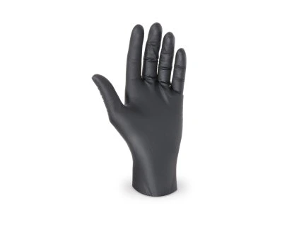 Rukavice nitrilové L čierne/100ks