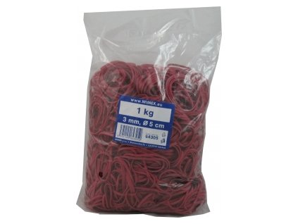 Gumičky  1kg 3mm/5cm