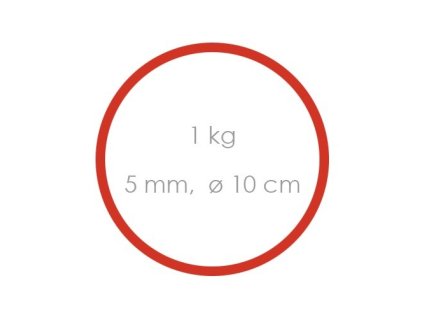 Gumičky 1kg 5mm/10cm
