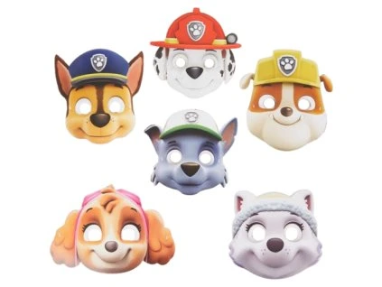 Licencované masky 6ks