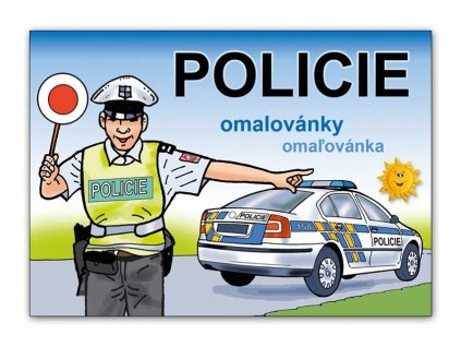 Omaľovánka A5 Polícia MFP