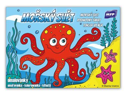 Omaľovánky A5 Morský svet MFP