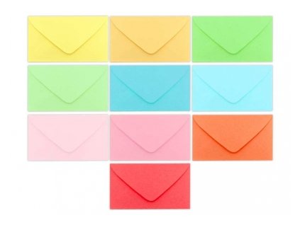 Obálka C6 mix farebná bal.120ks